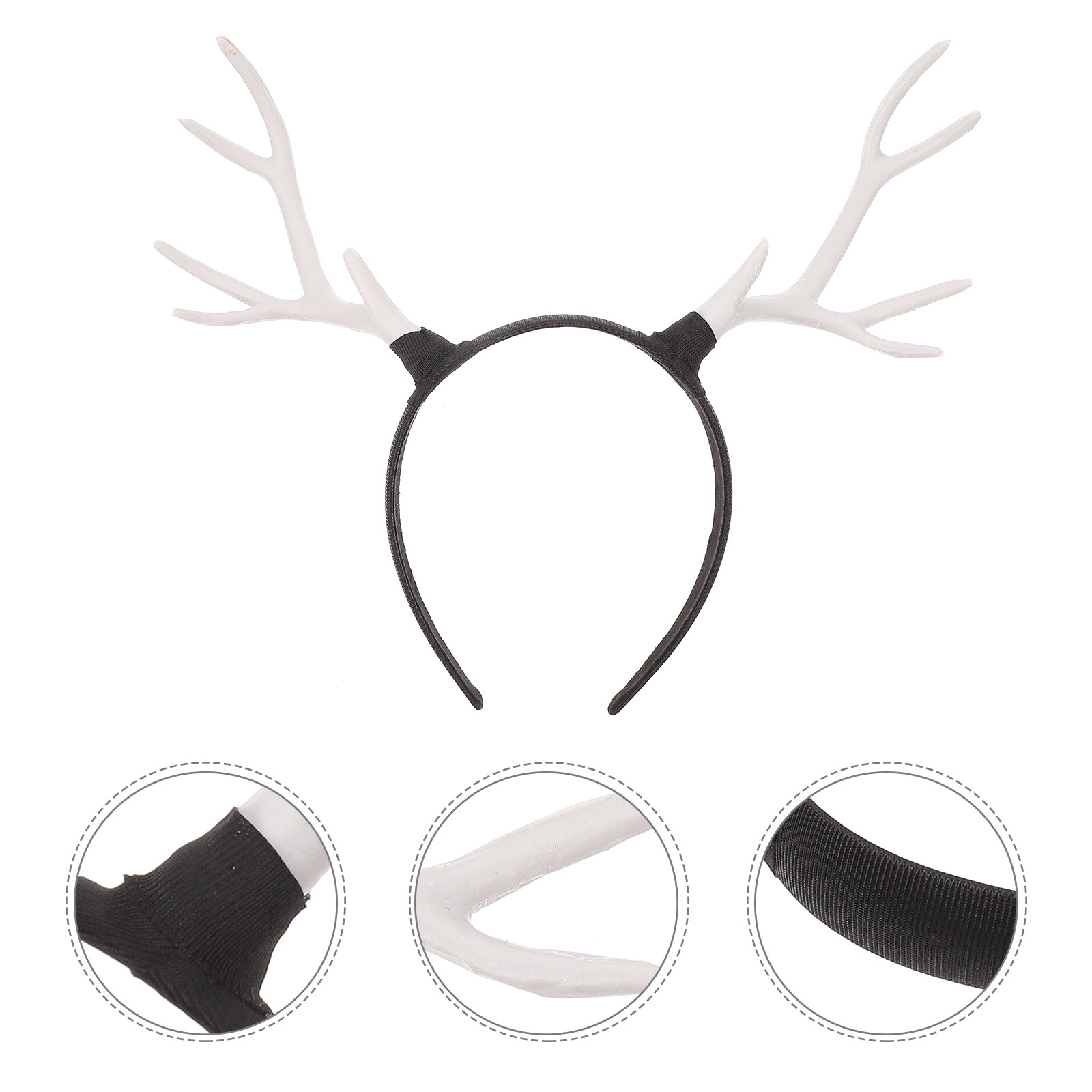 Reindeer Antlers Headband - 1 buah bando rusa kutub yang