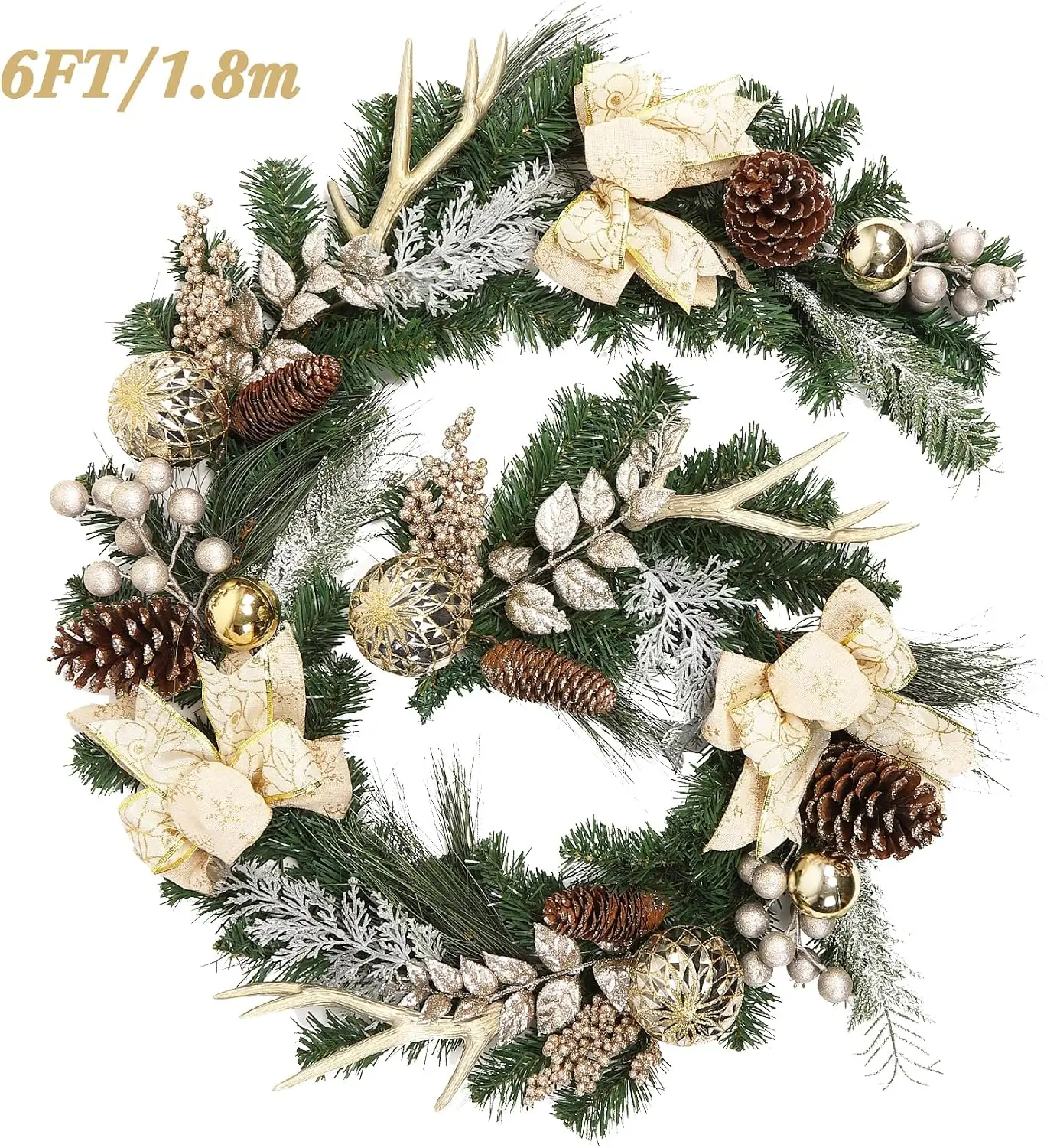 Led Fairy String Lights - Garvee, hiasan Natal berbentuk rangkaian lampu