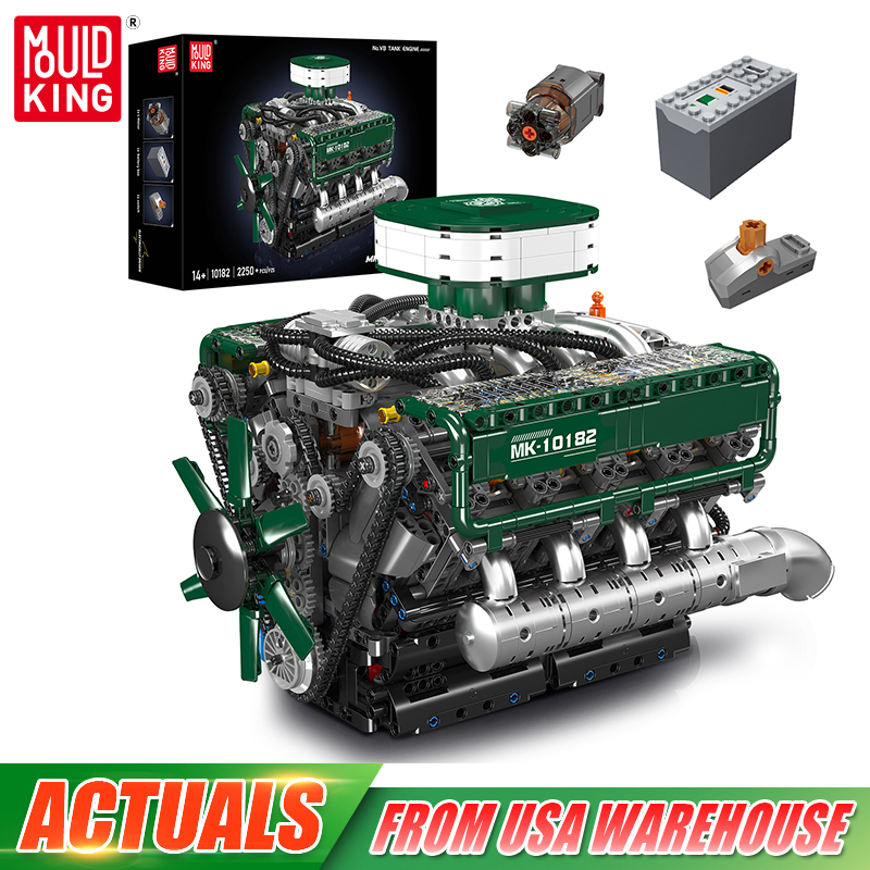 Lego Set Technic - Mould King 10182 Mainan Teknis Mesin
