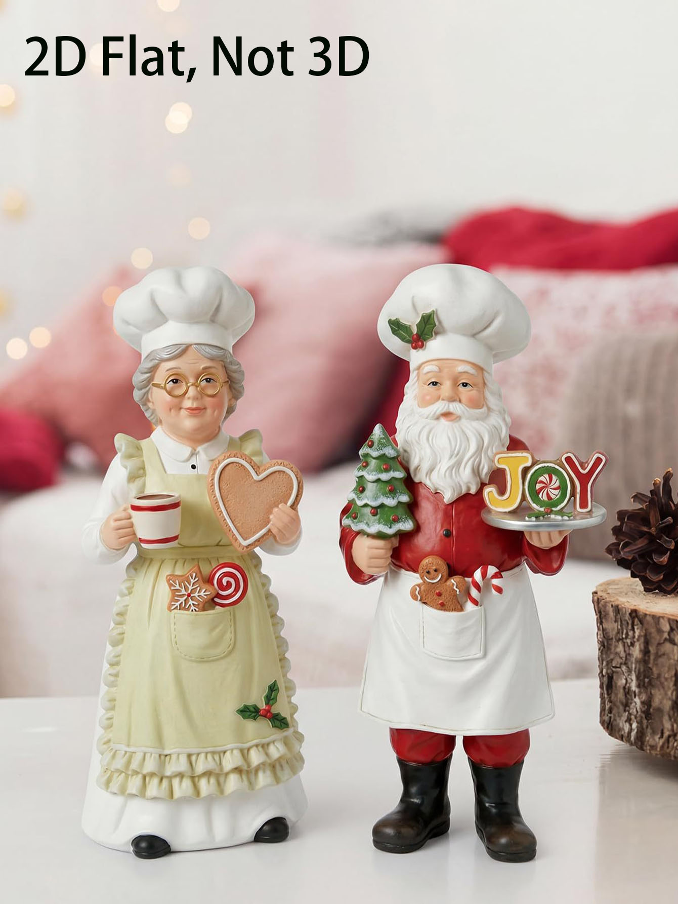 Set 2 Buah Ornamen Natal Sinte - Nutcracker Figurine ulasan dan harga