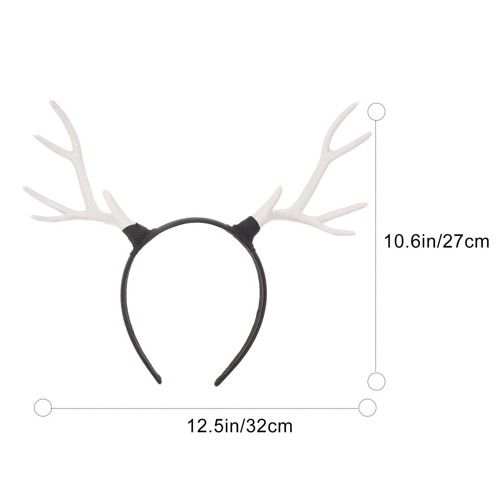 1 buah bando rusa kutub yang l - Reindeer Antlers Headband ulasan dan harga