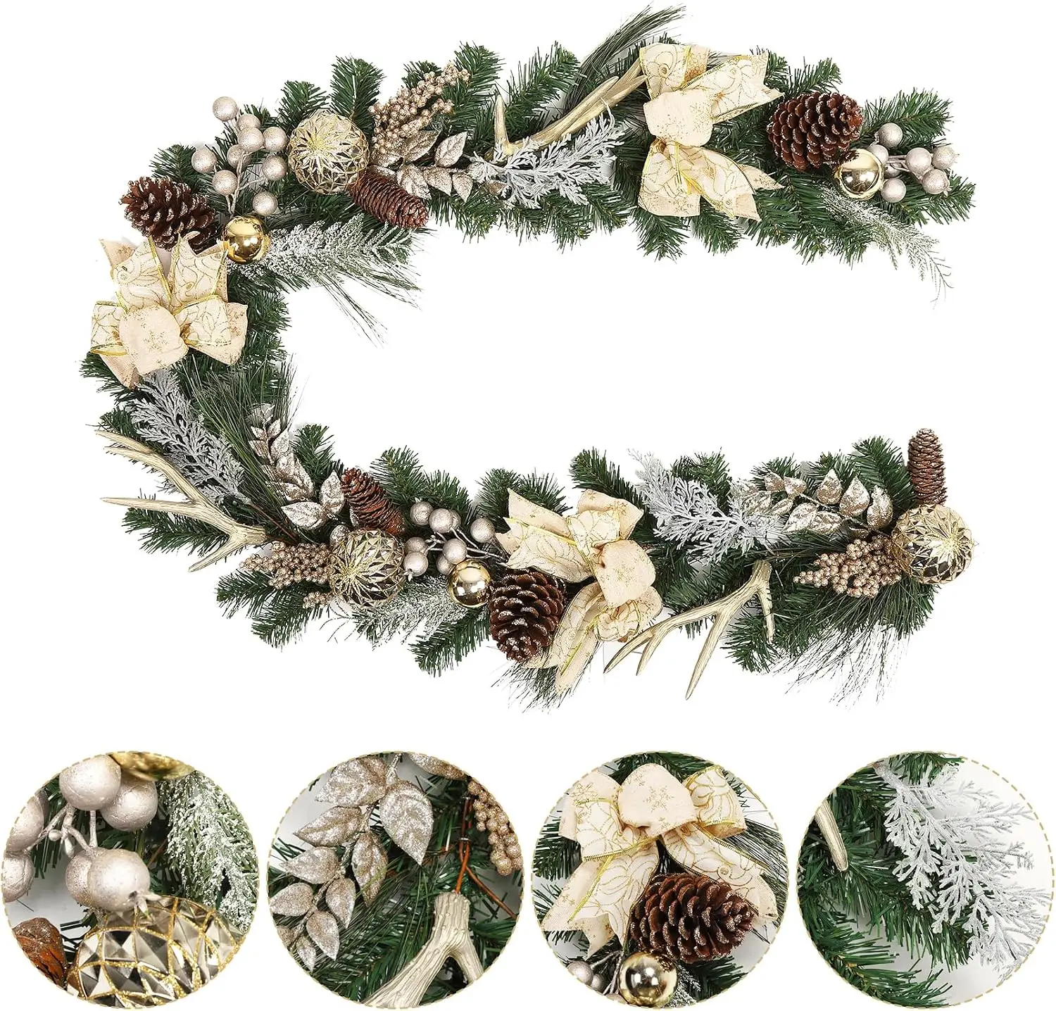 Garvee, hiasan Natal berbentuk - Led Fairy String Lights ulasan dan harga