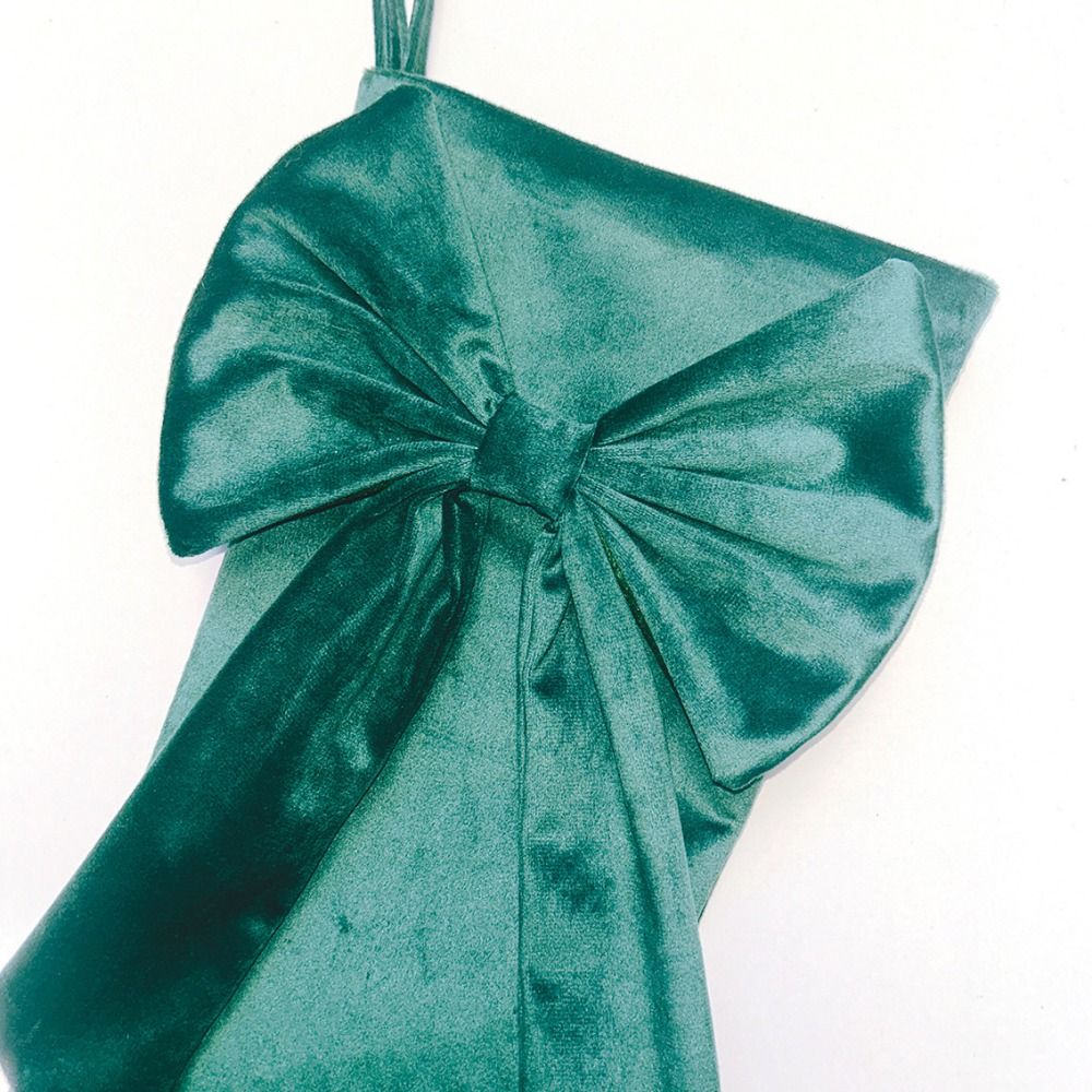 Hiasan Natal berbentuk pita, k - Christmas Stocking Hanging ulasan dan harga