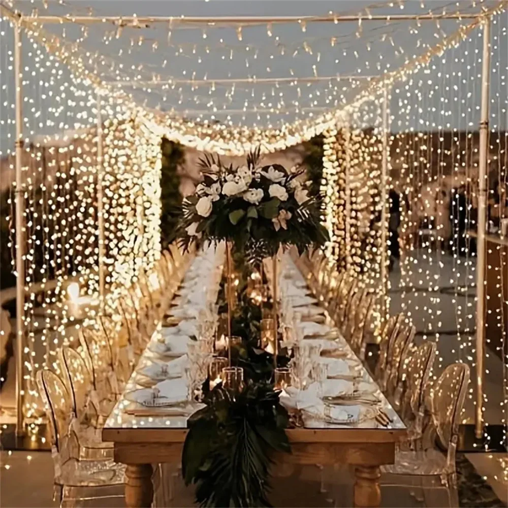 Lampu Hias LED Bentuk Tirai de - Led Fairy String Lights ulasan dan harga