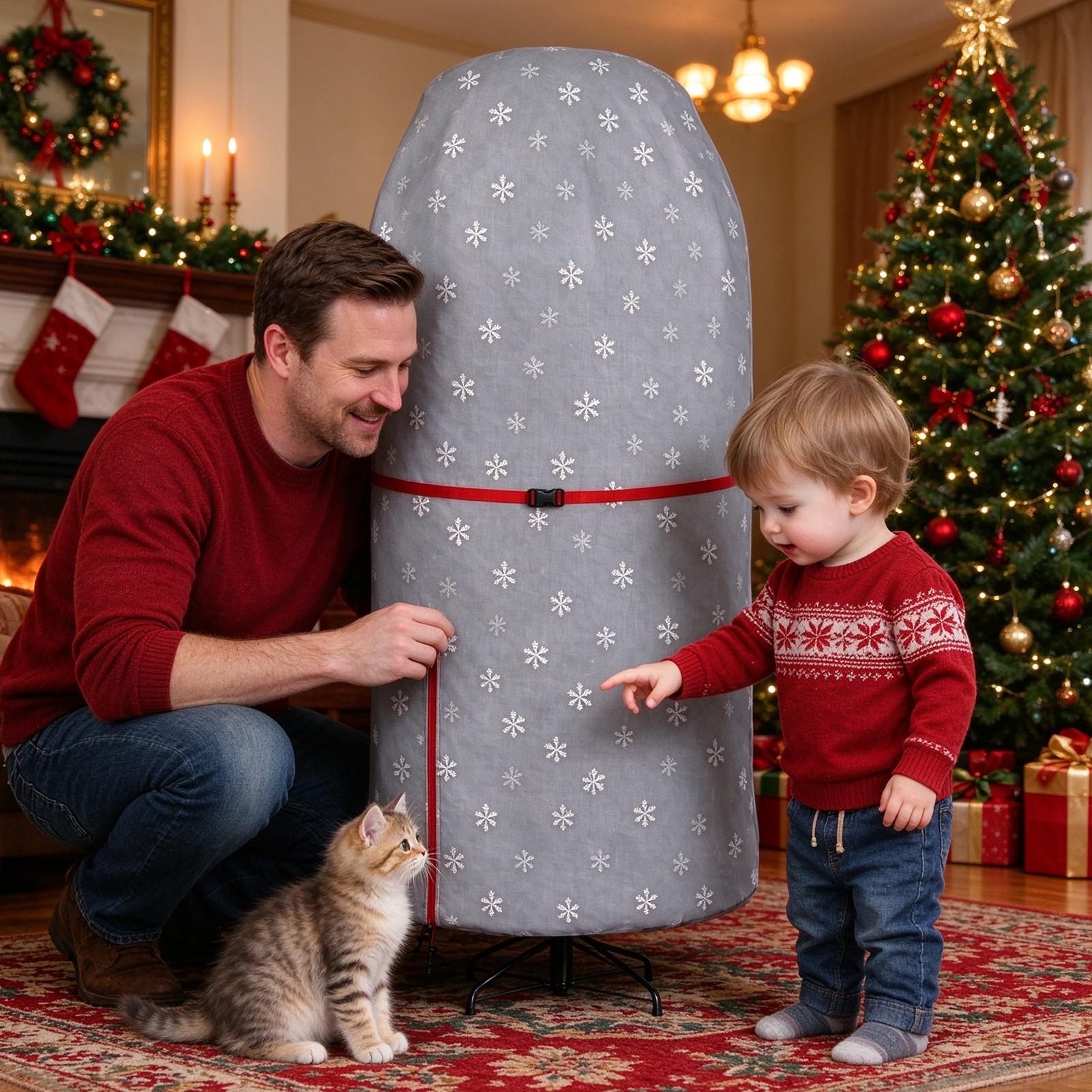 Penutup Pohon Natal Buatan, Pe - Christmas Tree Artificial ulasan dan harga