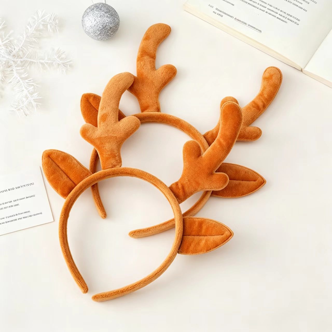 Bando Tanduk Rusa Natal, Dekor - Reindeer Antlers Headband ulasan dan harga