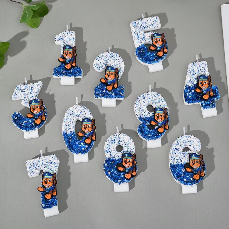 Lilin Kue Angka Kartun 0-9 Ani - Holiday Candle Set ulasan dan harga