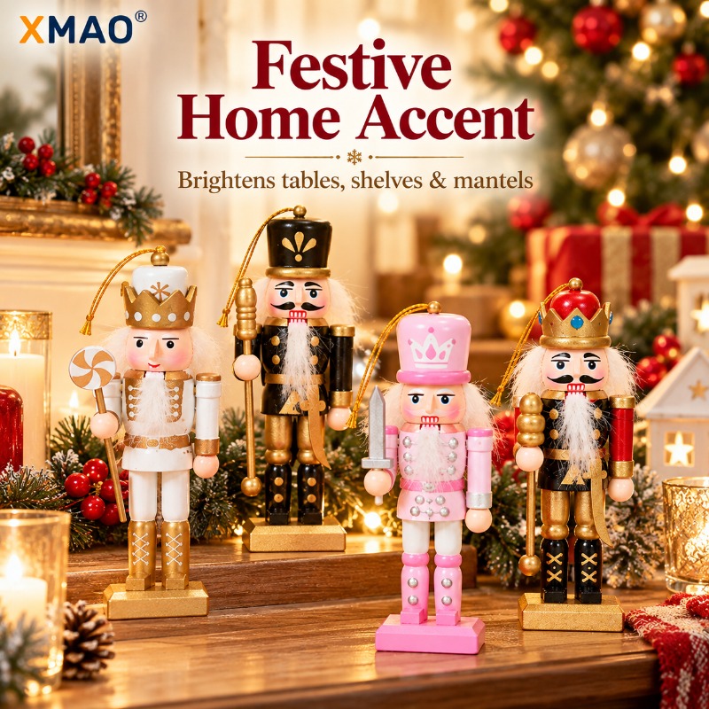Ornamen Natal berbentuk Raja d - Nutcracker Figurine ulasan dan harga