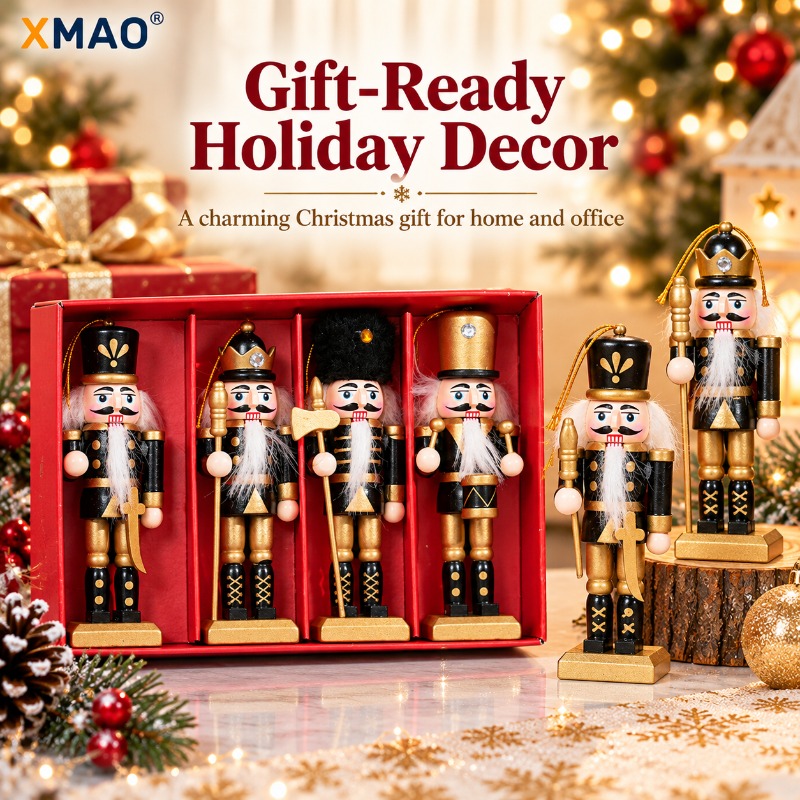 Ornamen Natal berbentuk Raja d - Nutcracker Figurine ulasan dan harga